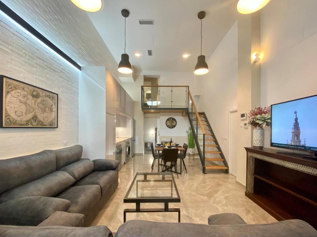 Tr3 Aparcamiento Incluido Familias Loft Almirante Apartment Seville Exterior photo